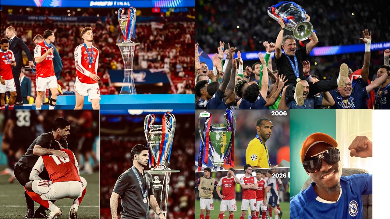 PSG WINS BACK-TO-BAK UCL TITLES👏🏽Final score in Budapest PSG 1-1 Arsenal (4-3 PK) The wait continues