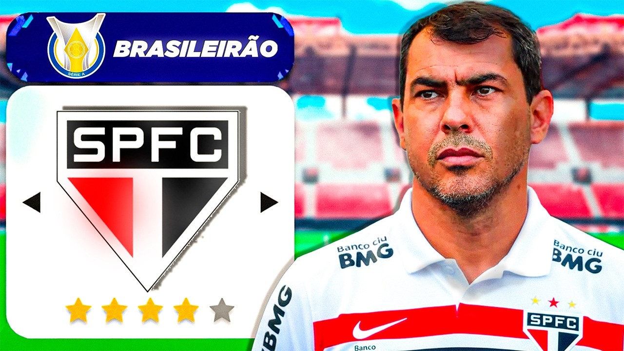 ASSUMIMOS o COMANDO DO SÃO PAULO na RECONSTRUÇÃO REALISTA! EA FC26