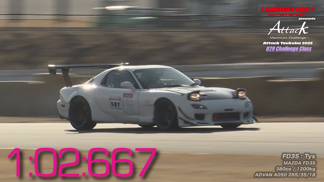 Shibatire presents Attack Tsukuba 2025：FD3S/Tys[MAZDA FD3S]