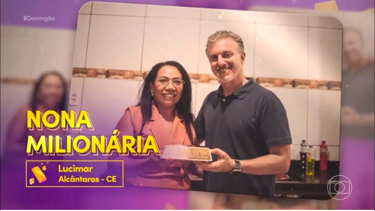 LUCIANO HUCK ENTREGA 1 MILHÃO A MORADORA DE ALCÂNTARA NO CEARÁ