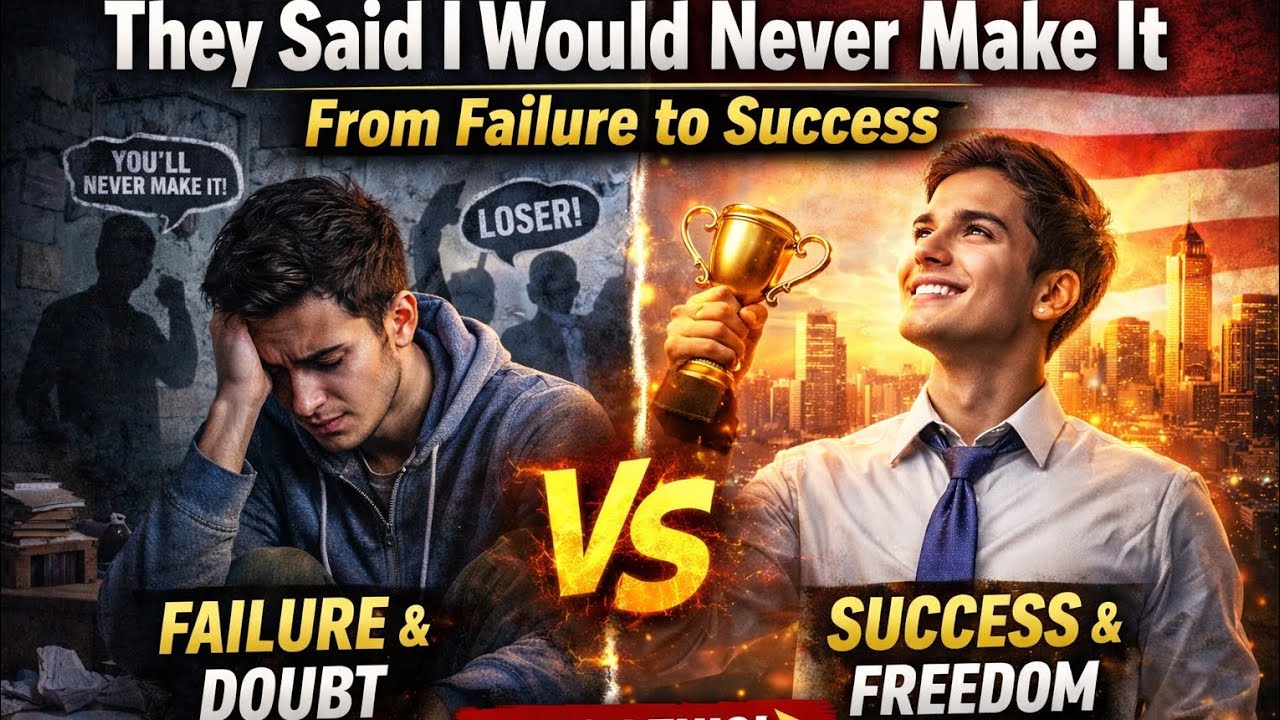 They Said I Would Never Make It | From Failure to Success | Powerful Motivation Story