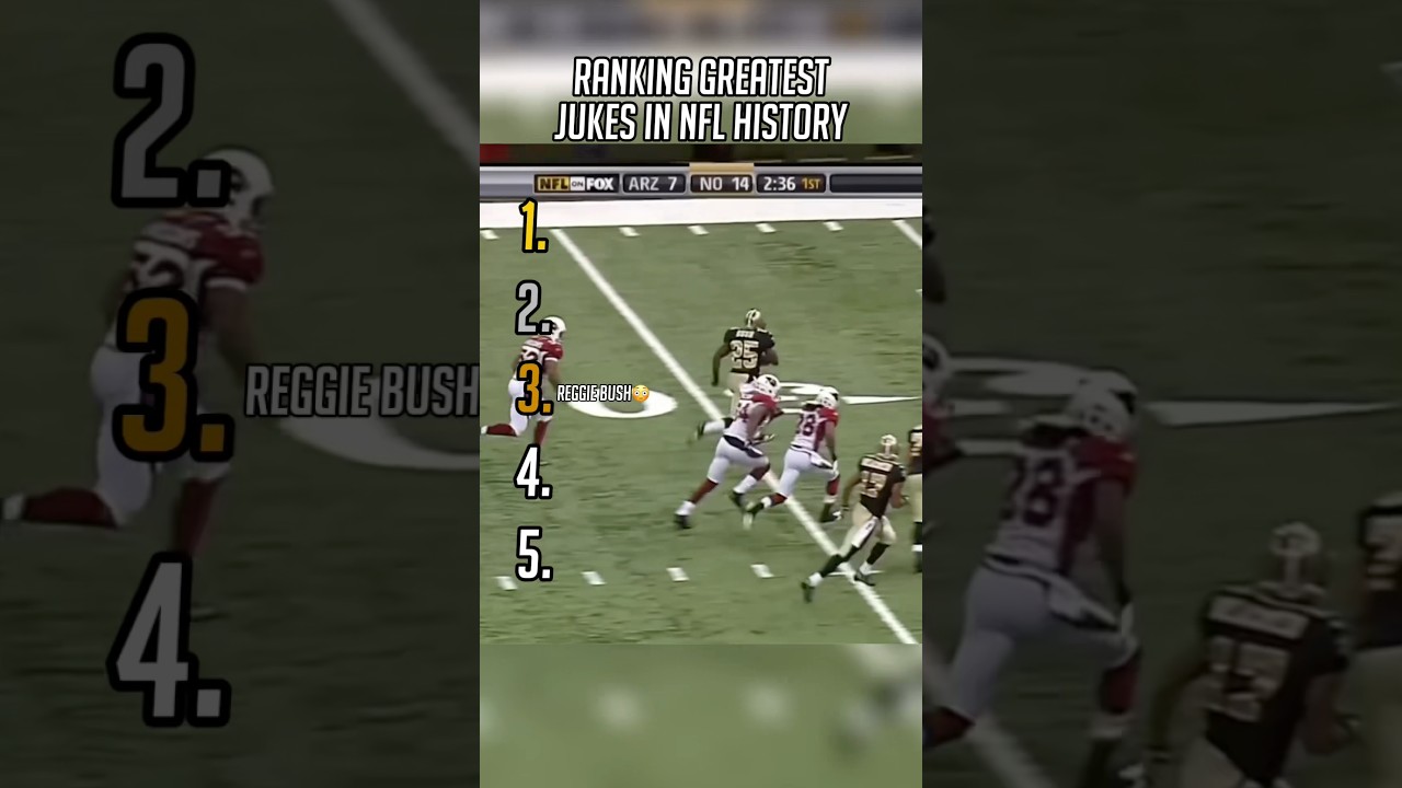 Ranking Greatest Jukes in NFL History #shorts