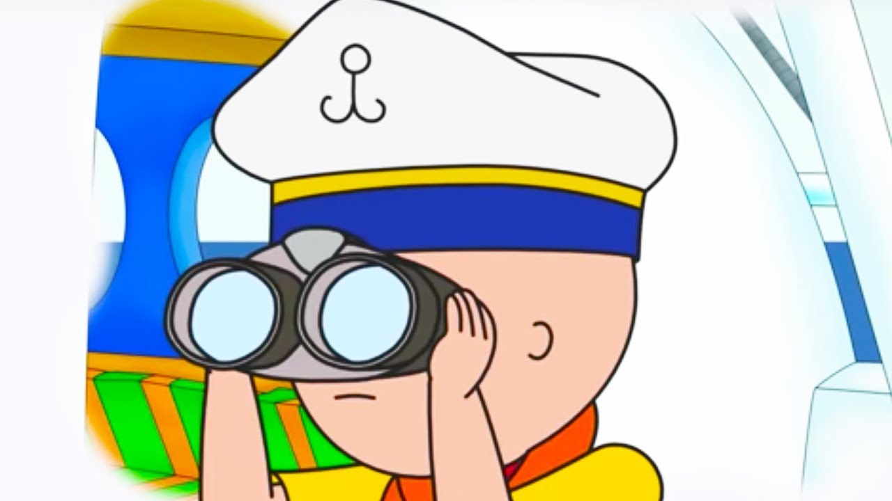 Cartoon Caillou | Caillou de Kapitein | Nieuwe Hele Caillou Afleveringen | Nederlands Gesproken