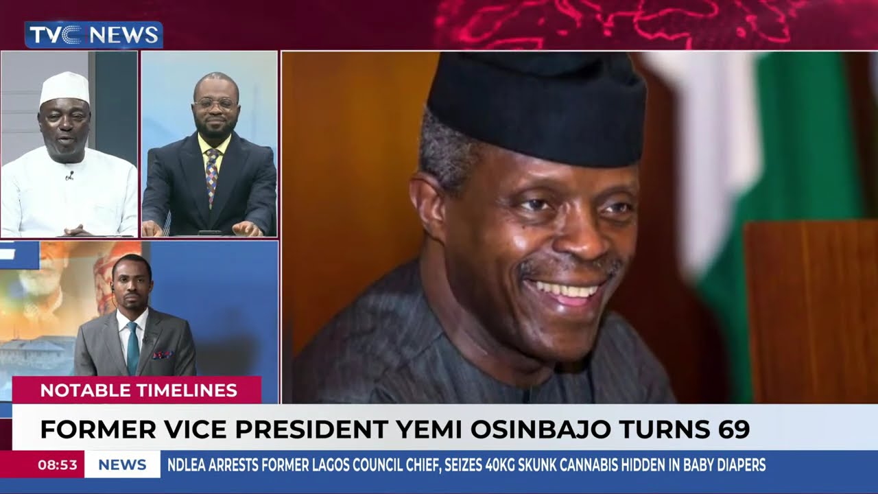 Notable Timelines: Former Vice President Yemi Osinbajo Turns 69