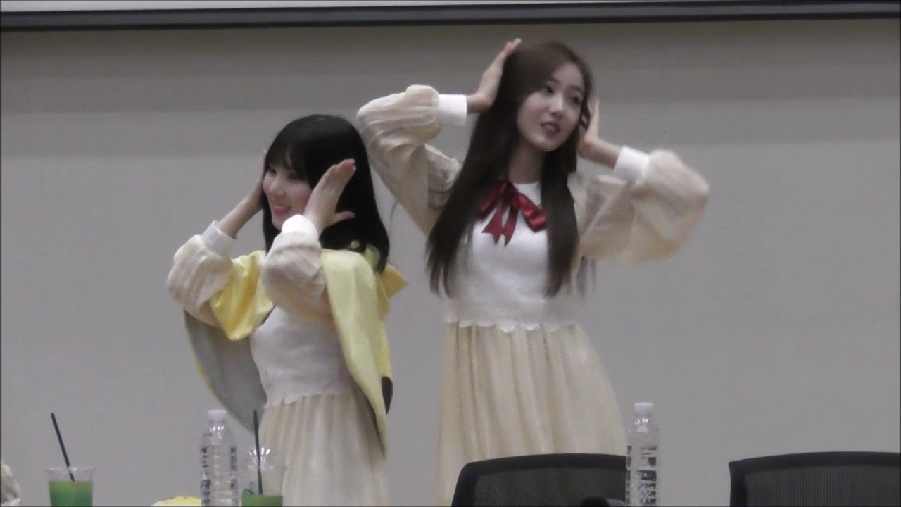 170916 GFriend Eunbi Line ( SinB & Eunha ) funny moment at Mapo. 여자친구 신비 은하