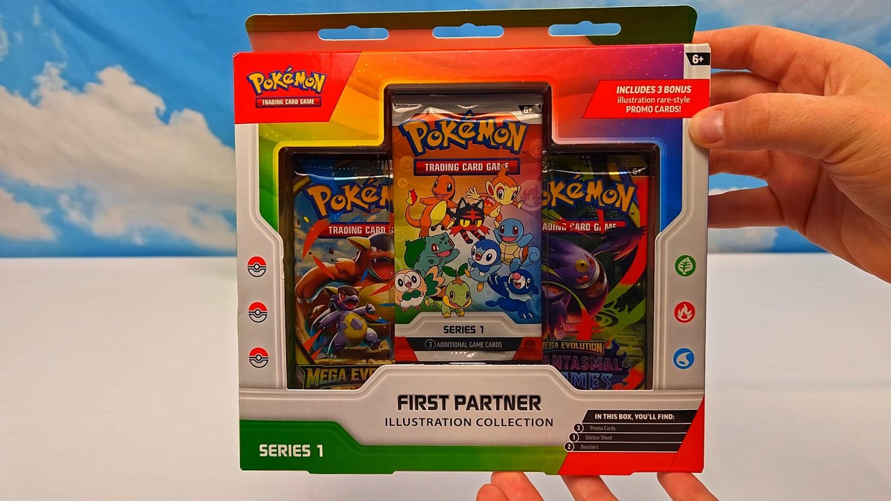 Opening Pokemon First Partner Illustration Collection - Series 1 | Pokemon Cards and Chill
