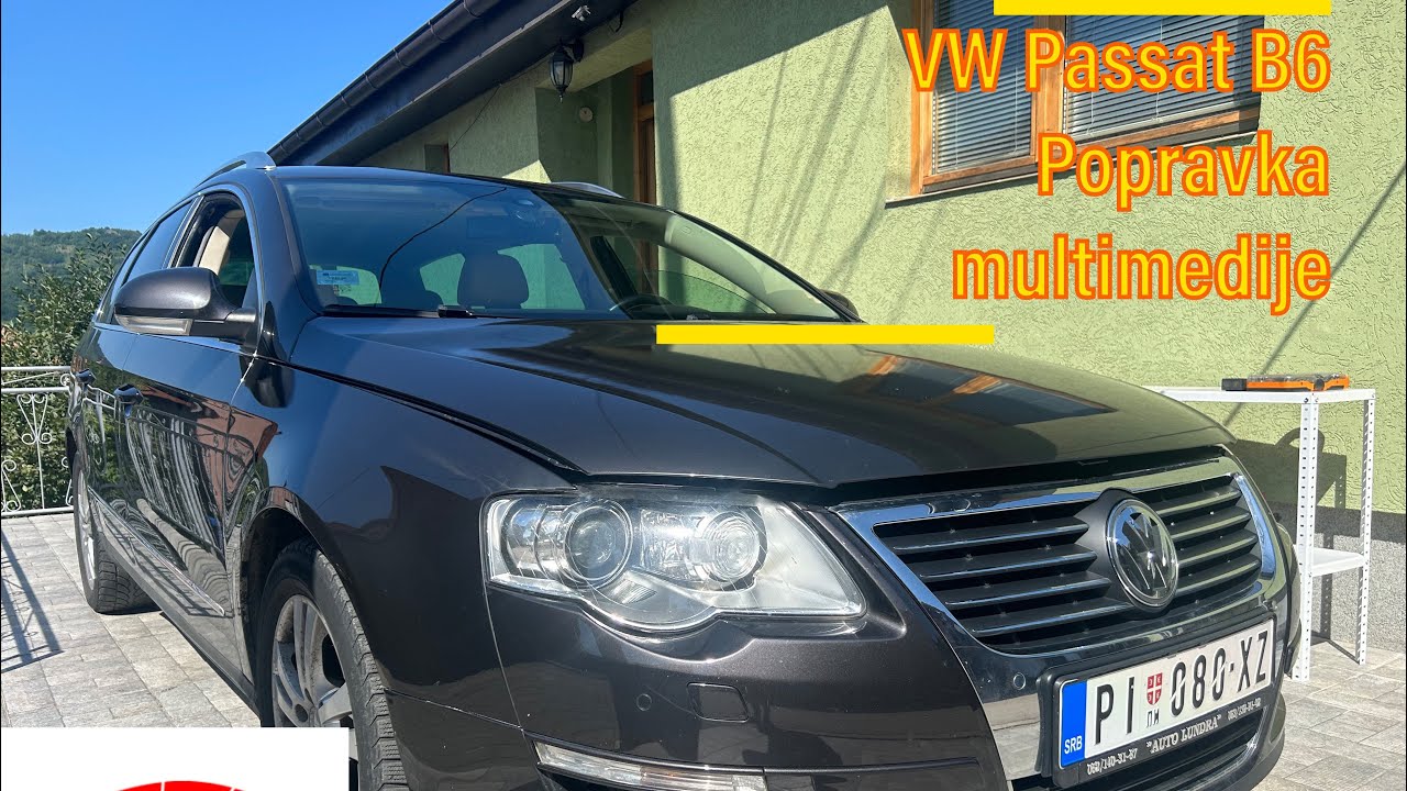 🚗 VW Passat B6 🚗💻 Popravka fabricke multimedije RNS 510 ⚙️