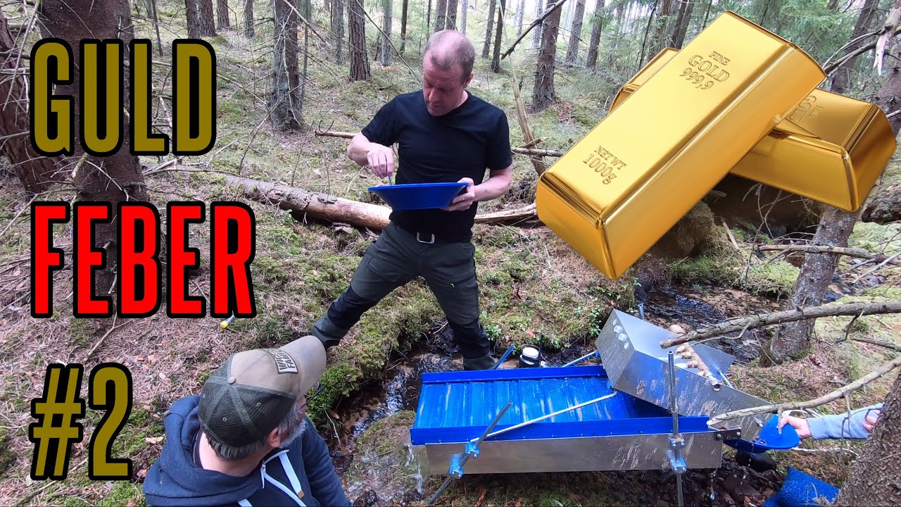Vi provar att vaska GULD - Del 2