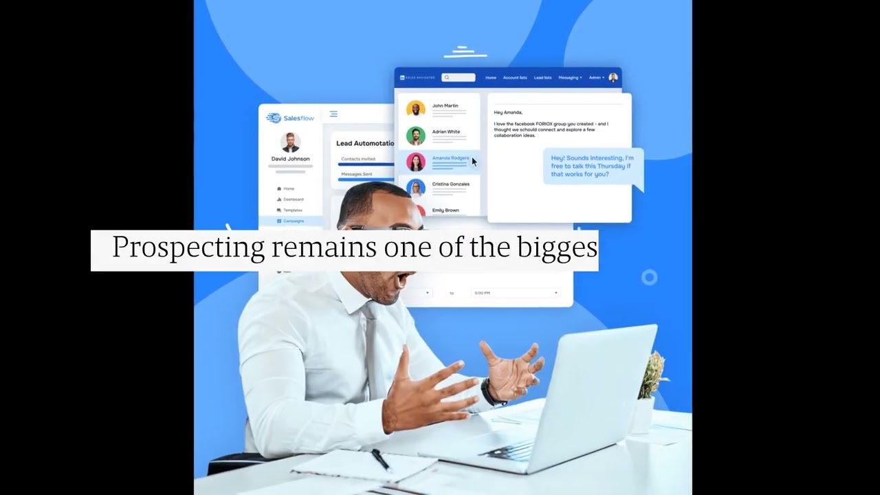 DFY LinkedIn Outreach Automation Platform: Increased Lead Generation For Sales Teams