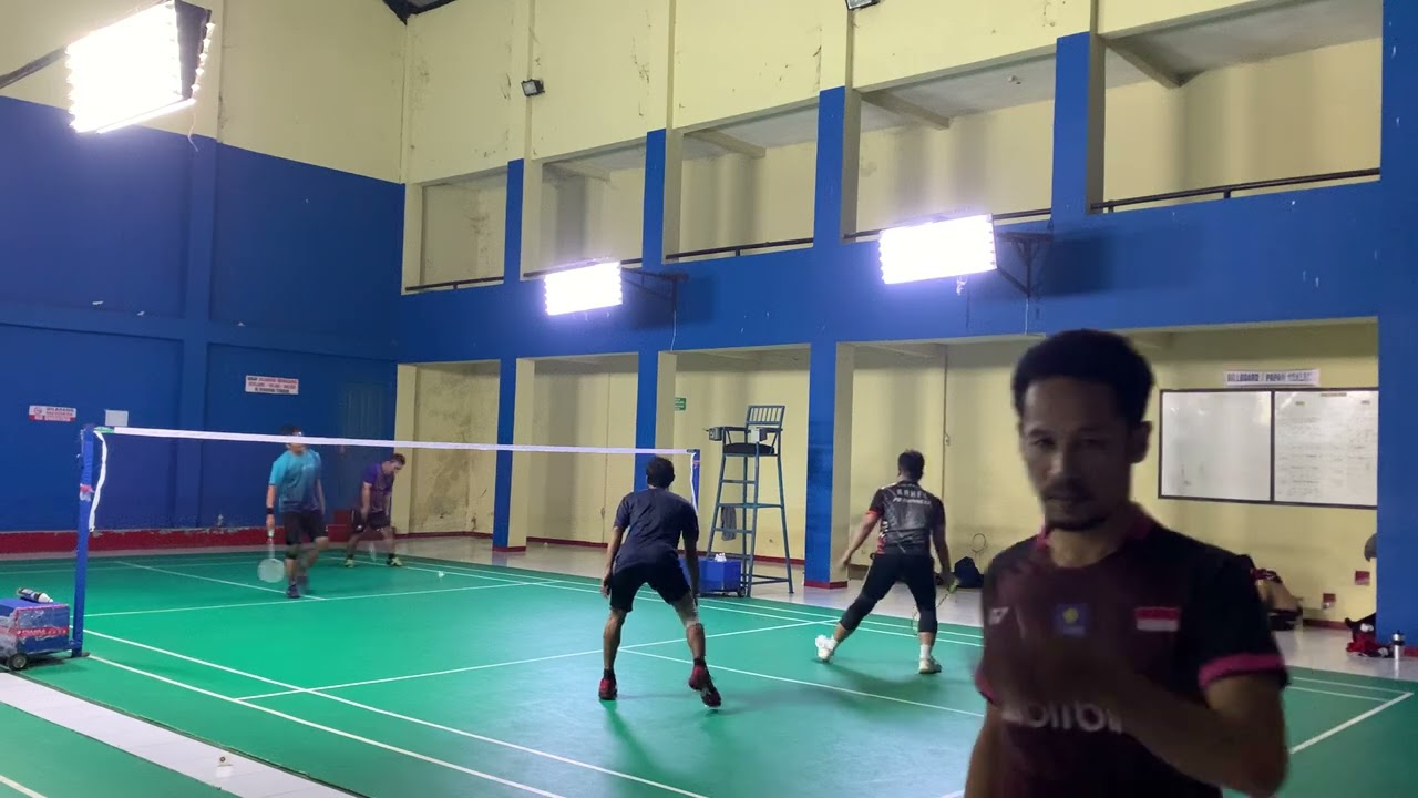 🔥Laga Panas Ganda Badminton Putra: chef/a pedut vs bg nurad/mas anton. Siapa menang ?