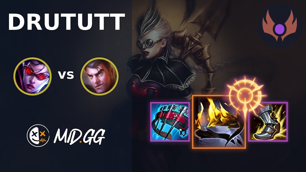 MID.GG: [ drututt ] Vayne TOP vs Jayce | EUW MASTER | LOL Season 2026