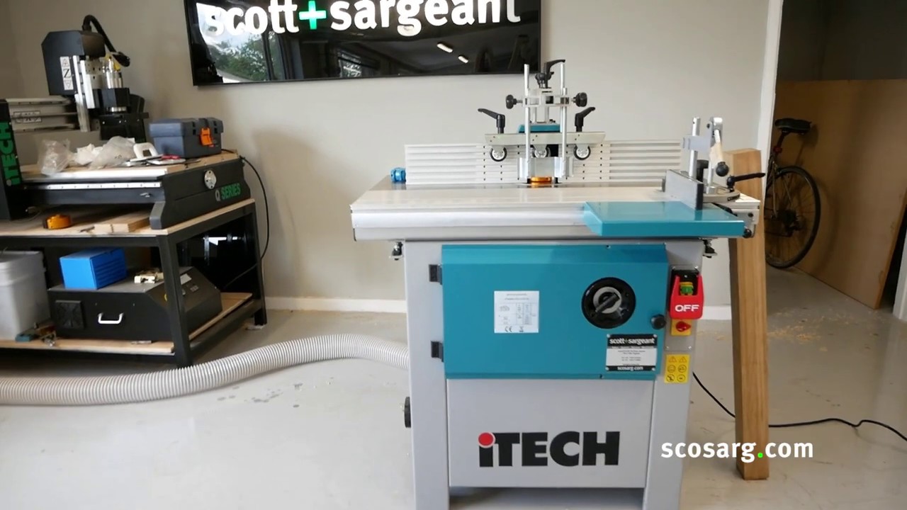 ITECH WS1000TA SPINDLE MOULDER WITH SLIDING TABLE - Scott + Sargeant
