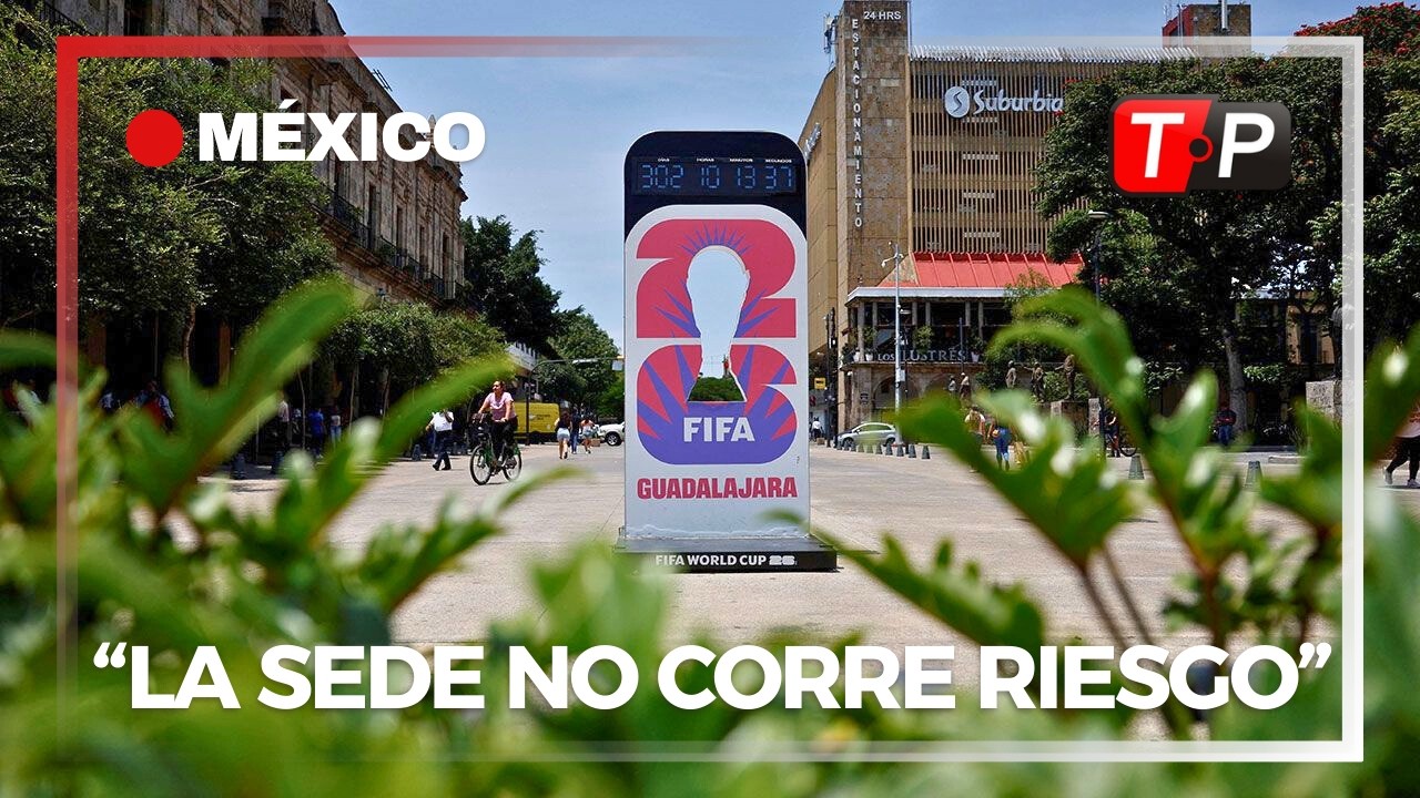 🇲🇽 México asegura que sus partidos del Mundial se disputarán pese a la guerra contra el narcotráfico