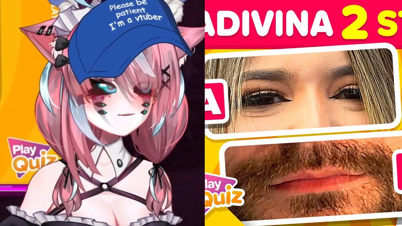Emikukis REACCIONA "Adivina 2 Streamers por Ojos y Boca 👄👀🤔 | Play Quiz de Streamers"
