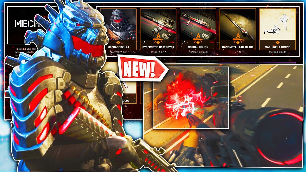 NEW TRACER PACK MECHAGODZILLA LIMITED TIME BUNDLE in WARZONE & VANGUARD!