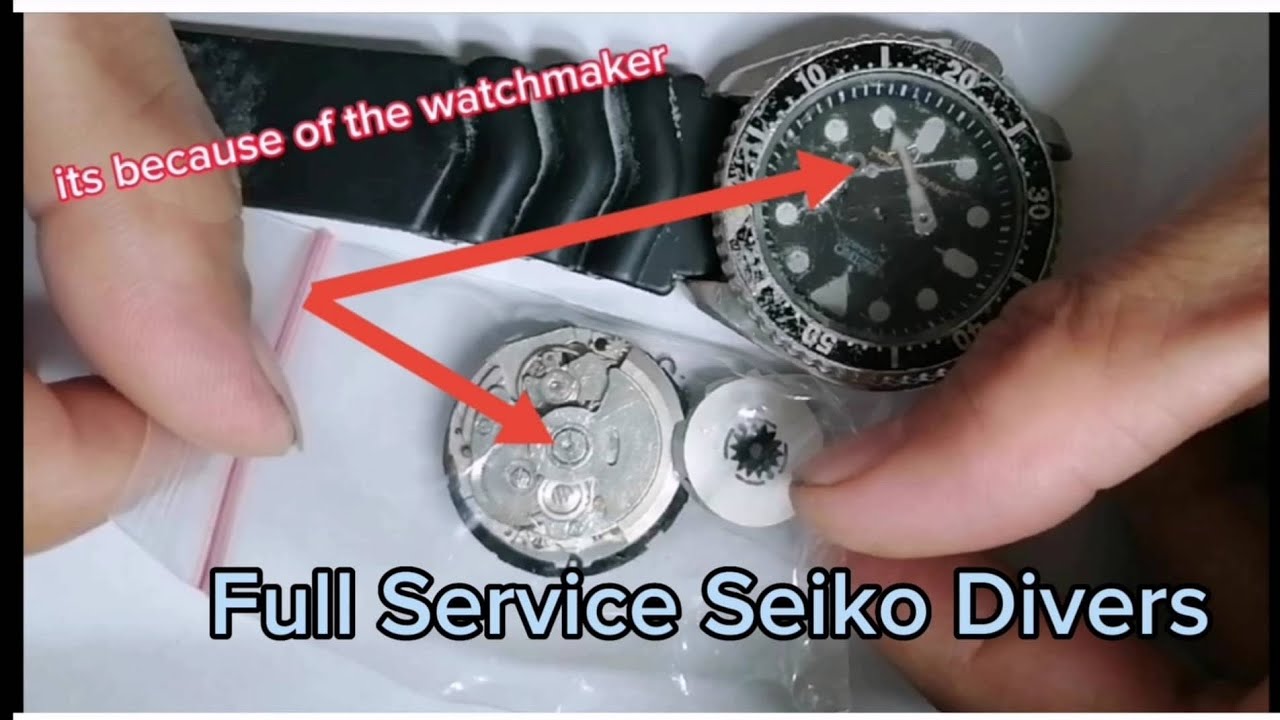 SEIKO DIVER AUTOMATIC 7S26-0020 / Full Service Broken Seiko Divers 👉 E.R ESTACION VLOG
