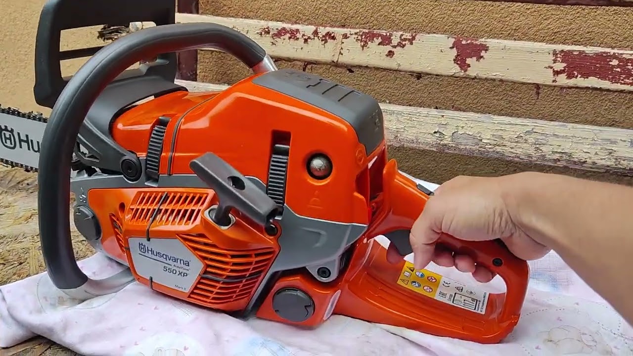 Husqvarna 550xp Mark 2 Nowa Polski Salon Pierwsze odpalenie