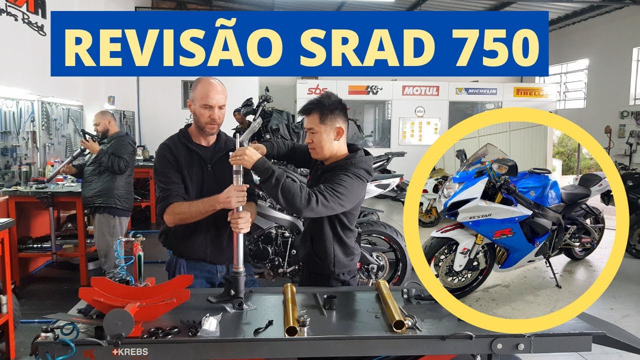 REVISÃO GSX-R 750 | SRAD 750 ✌🏻