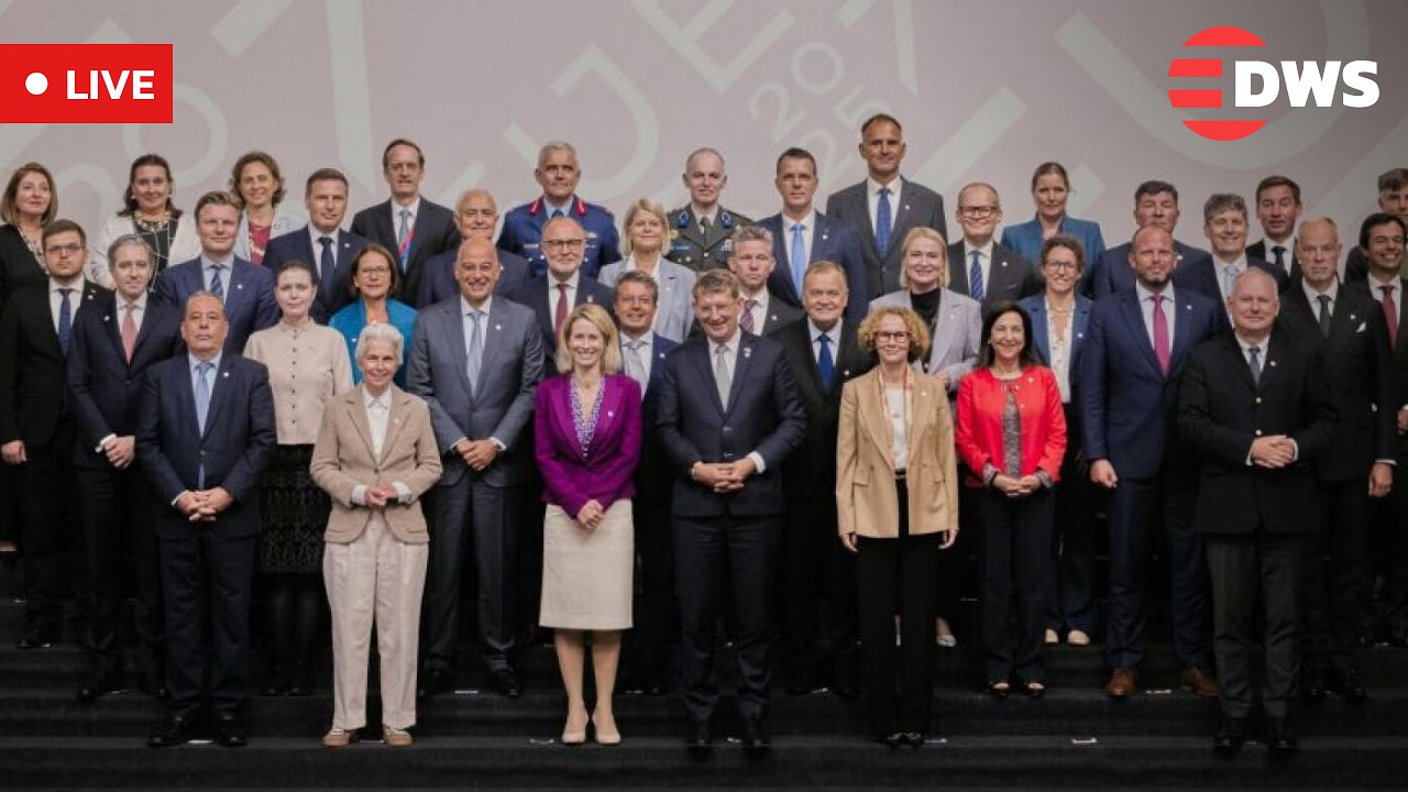 LIVE: EU Defence Chiefs Arrive In Brussels Ahead Of Major Security Summit | DWS News | AC14