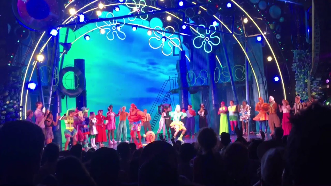 Spongebob Closing Night Curtain Call & Theme Song