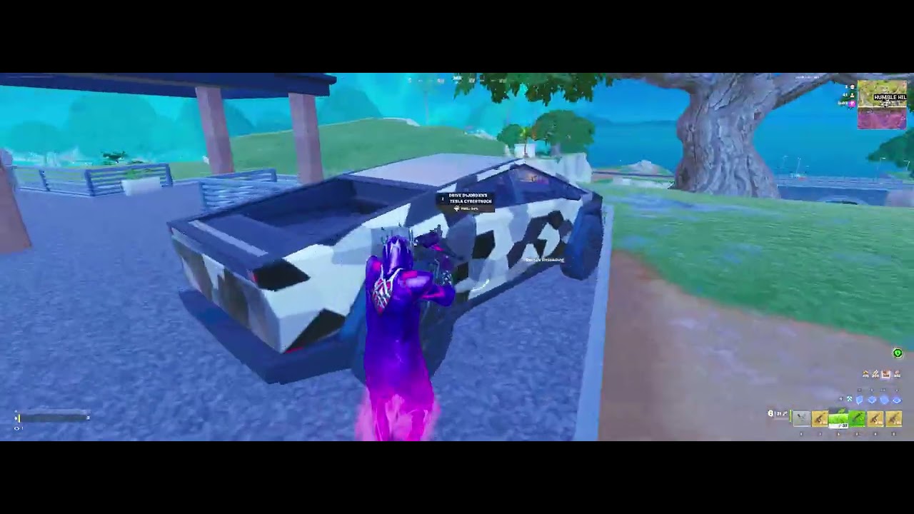 Playing Fortnite