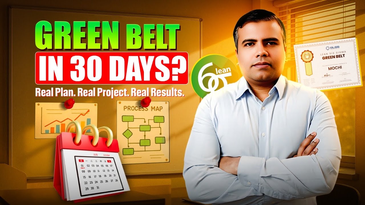 Green Belt in 30 Days: The Fast-Track System That Actually Works