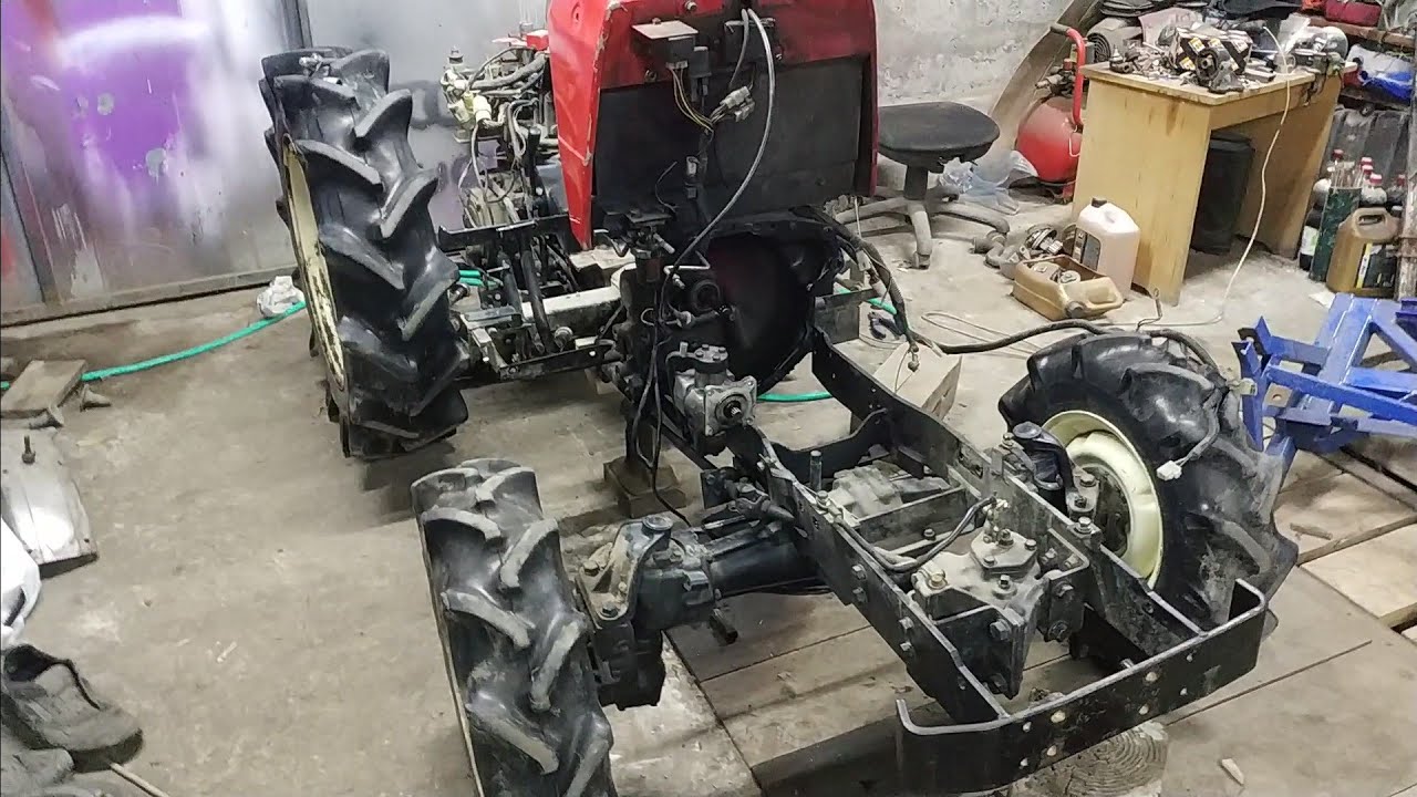 Що дальше після мототрактора? Новий проект. Японський міні трактор Mitsubishi MT16.