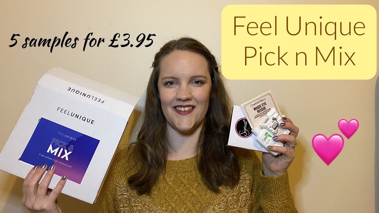 FEEL UNIQUE PICK N MIX | Review of Last Month's Samples & February Picks
