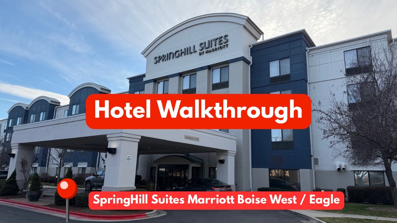 Springhill Suites Marriott Boise West/ Eagle Hotel Walkthrough