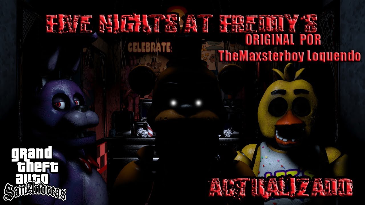 GTA San Andreas: Five Nights at Freddy's (English sub)