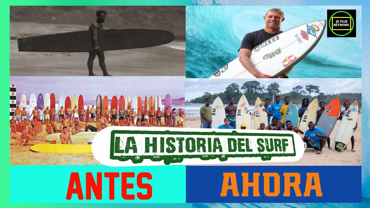 🌊La Historia del Surf 🏄 El Origen del Surf 🏝️La evoluci&oacute;n de las tablas de Surf🏄