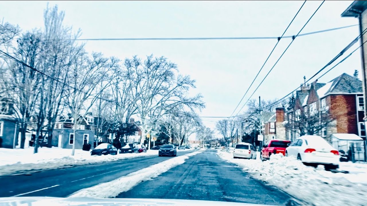Relaxing Snowy Drive #carasmr #snowdrive #travel #viralvideo 