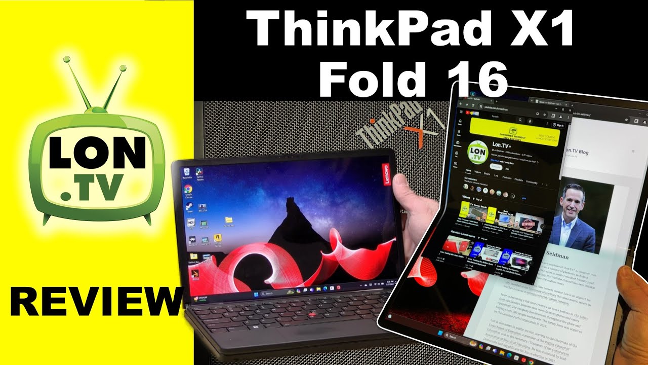 A Foldable Windows PC! Lenovo ThinkPad X1 Fold 16 Review