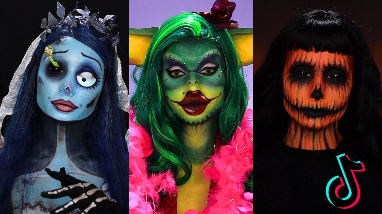 Halloween Makeup Ideas TikTok Compilation 👻