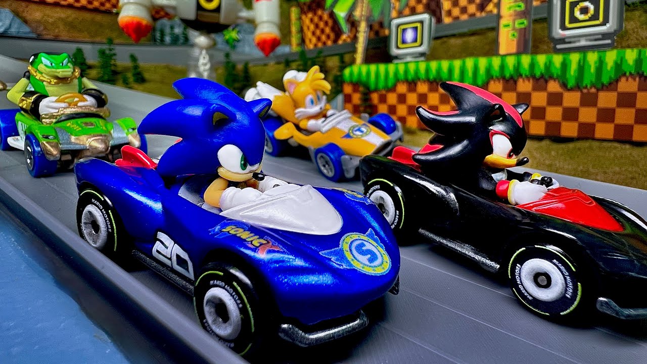 Sonic the Hedgehog & Friends Diecast Race!