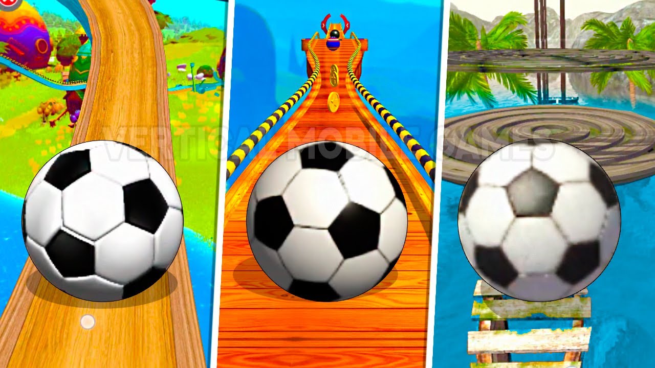 Going Balls vs Rolling Balls 3D vs Rollance Adventure Balls - Soccer Balls Battle