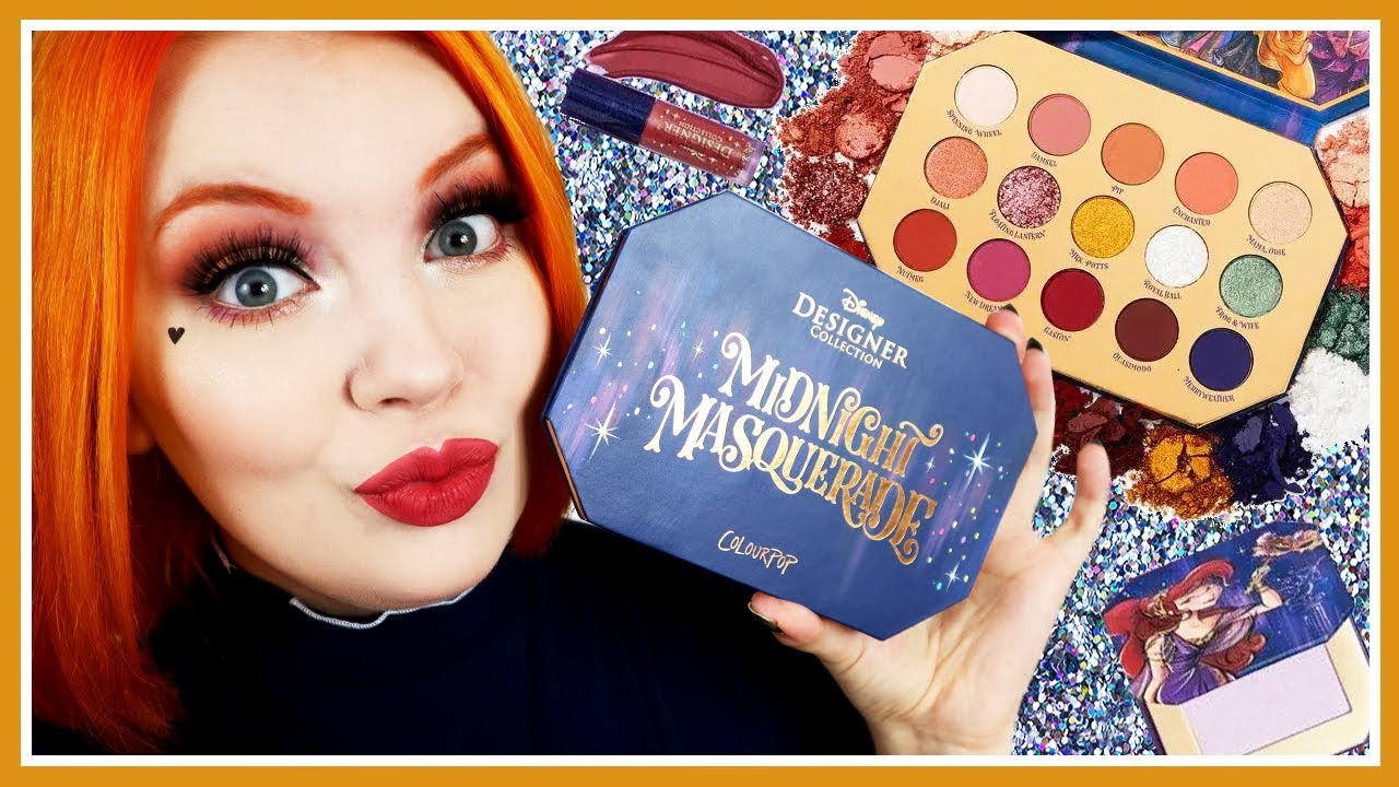 Colourpop x Disney Midnight Masquerade | Review + Swatches