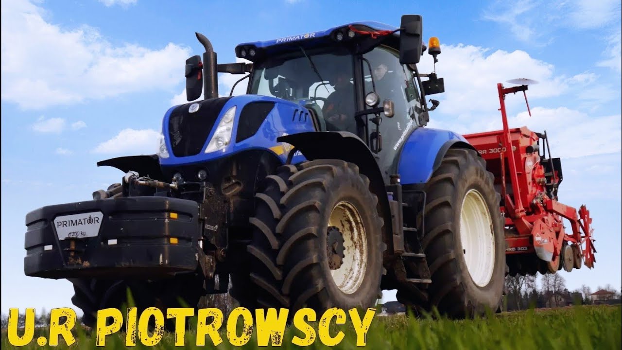 SIEWY W GR.PIOTROWSCY | NEW HOLLAND T7 260 | KUHN SIETRA 3000 #teampiotrowski #newholland #kuhn