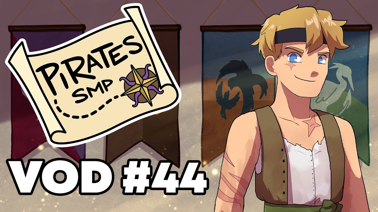 Blonde Beard Arrives - Pirates SMP VOD 44