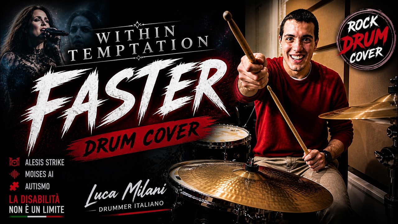 Faster - ( drum cover Within Temptation )