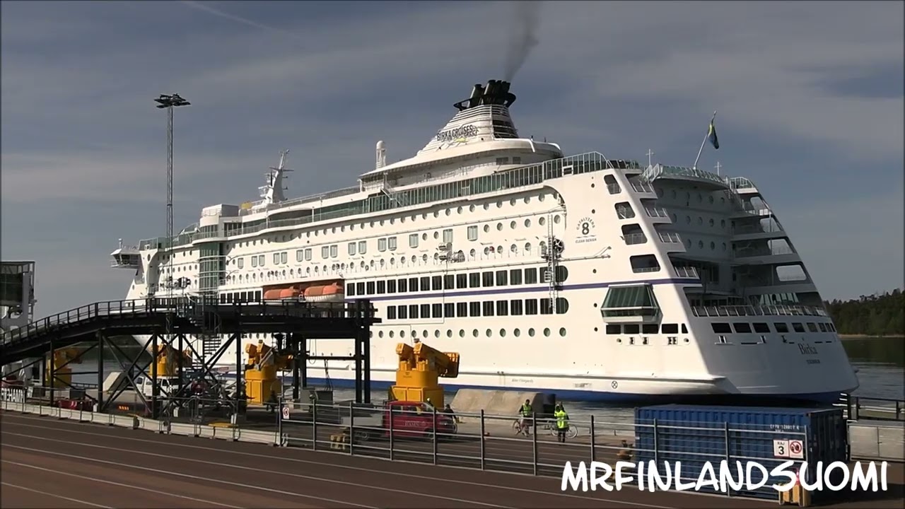 Gotlandsbolaget Testar Kaj 3 Med Birka Stockholm I Mariehamn 22 Maj 2023