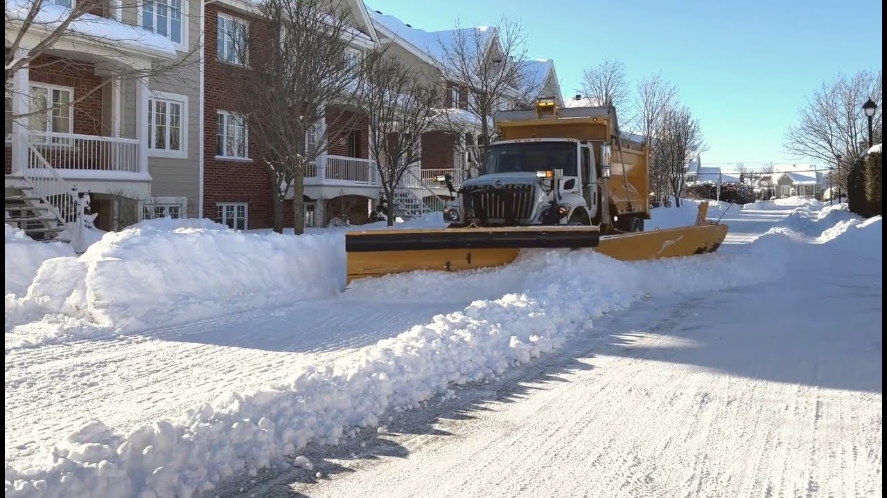 Dans les coulisses de notre opération de chargement de neige