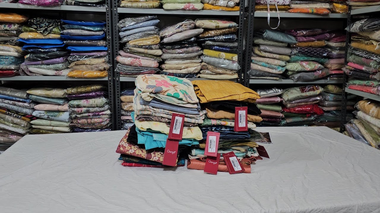 सेल सेल सेल Ganga Brand Or Burberry सूट आधी कीमत में || 7404615590 @ALL ABOUT FABRICS