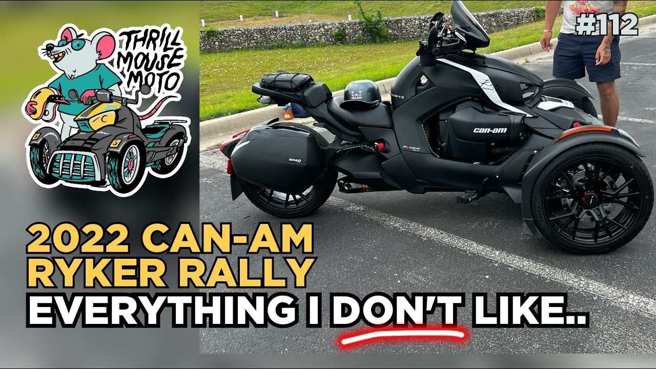2022 Can-Am Ryker Rally - What I DON'T Like.. 🙄