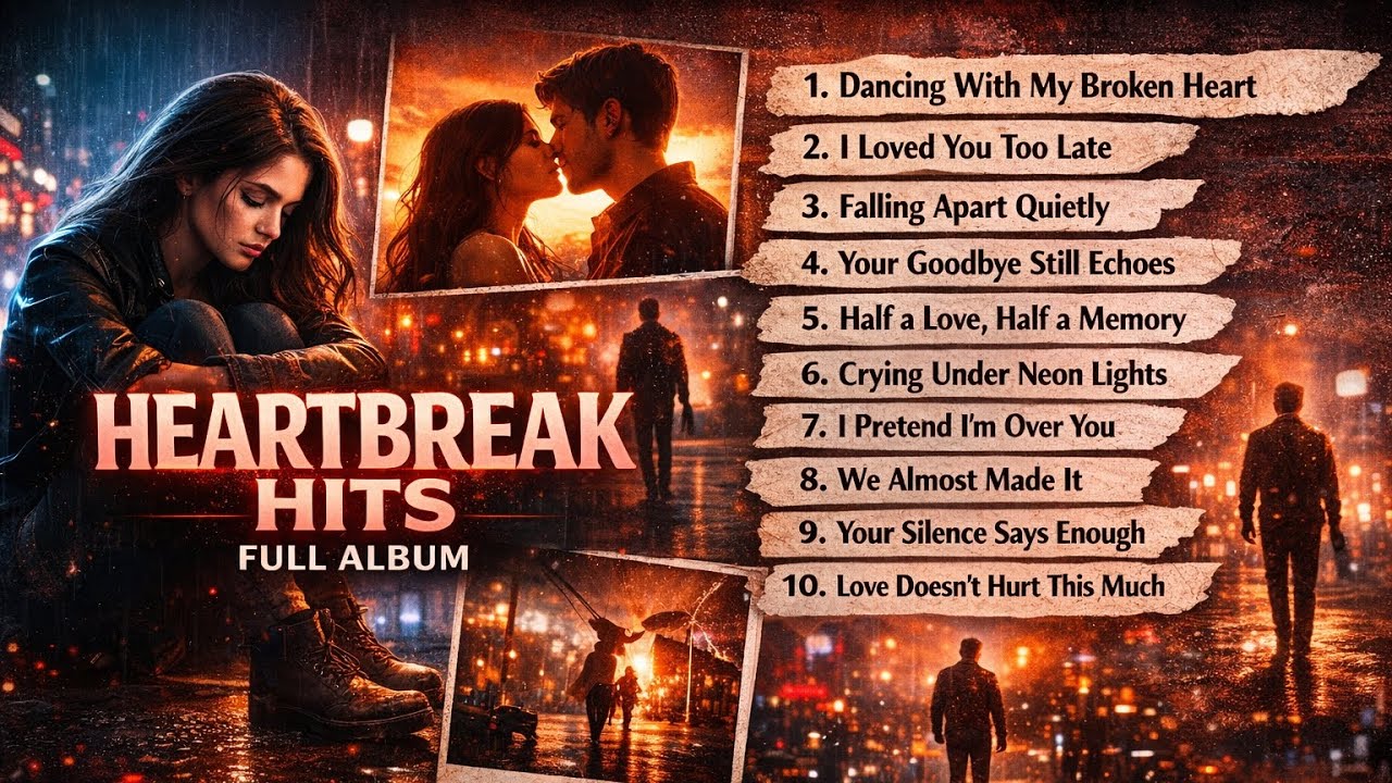 Heartbreak Hits 💔 | Emotional Sad Pop Songs Playlist (Full Album)
