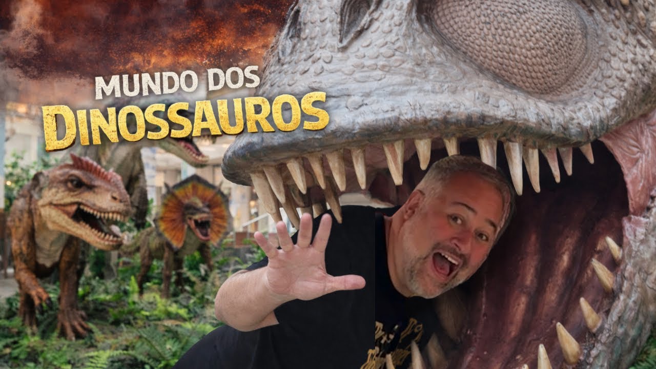 CONHEÇA A EXPOSIÇÃO SOBRE DINOSSAUROS NO JUNDIAÍ SHOPPING | @TVTEC JUNDIAÍ