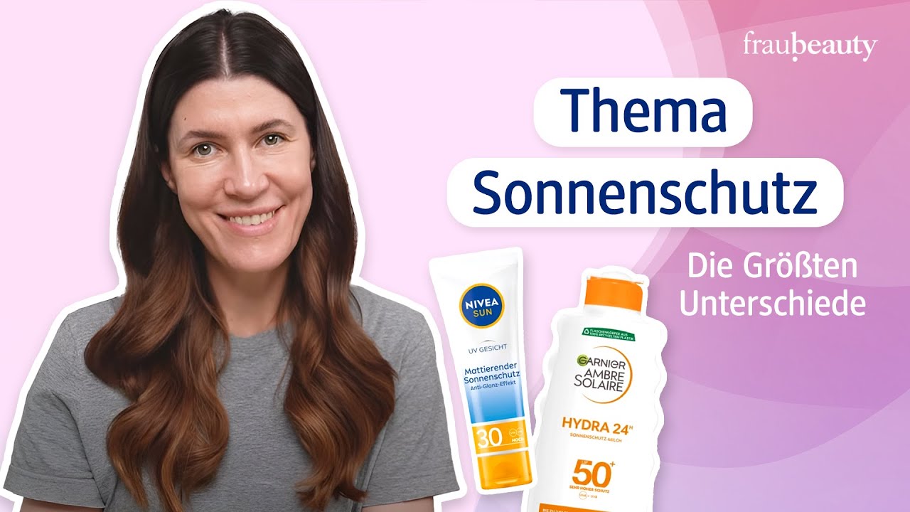 Das wichtigste zum Thema Sonnenschutz mit fraubeauty