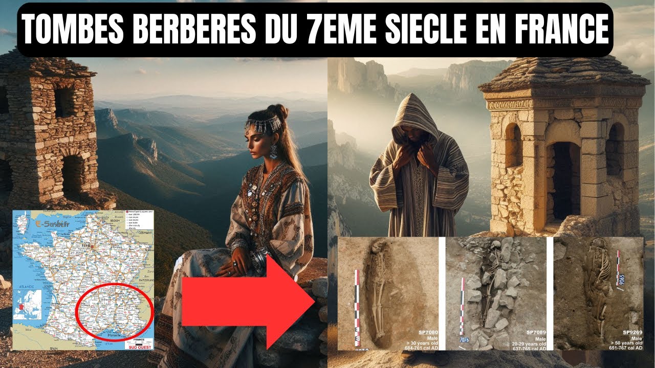 Quand les Maures (berbères) Musulmans étaient en FRANCE pendant 3 siècles.