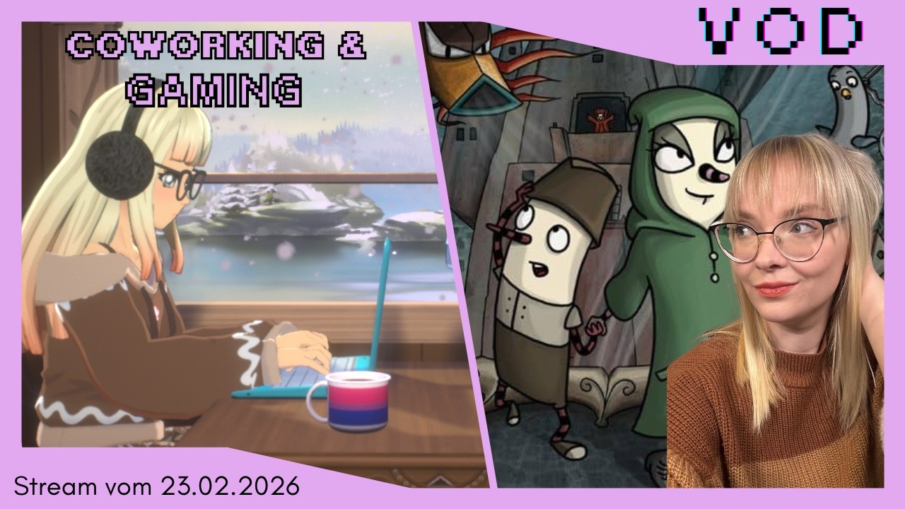 Produktiv & Point & Click✨LIVESTREAM 020 - vom 23.02.2026