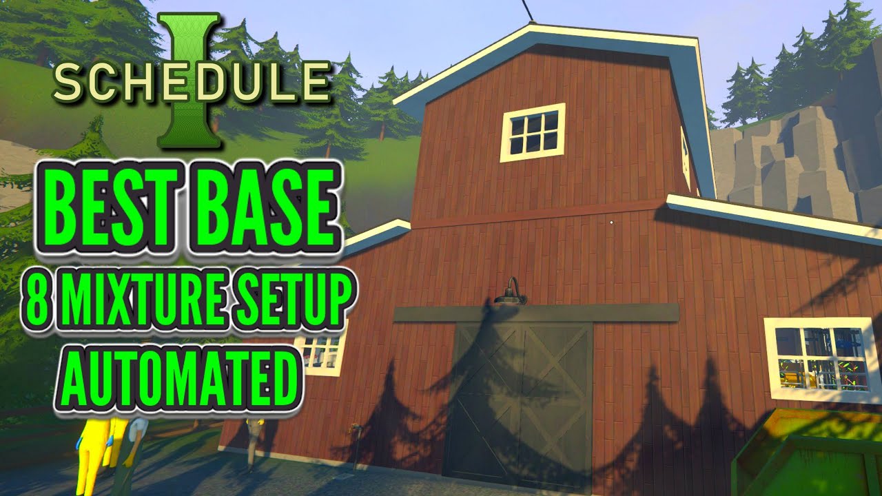 The BARN is the BEST BASE | Schedule 1